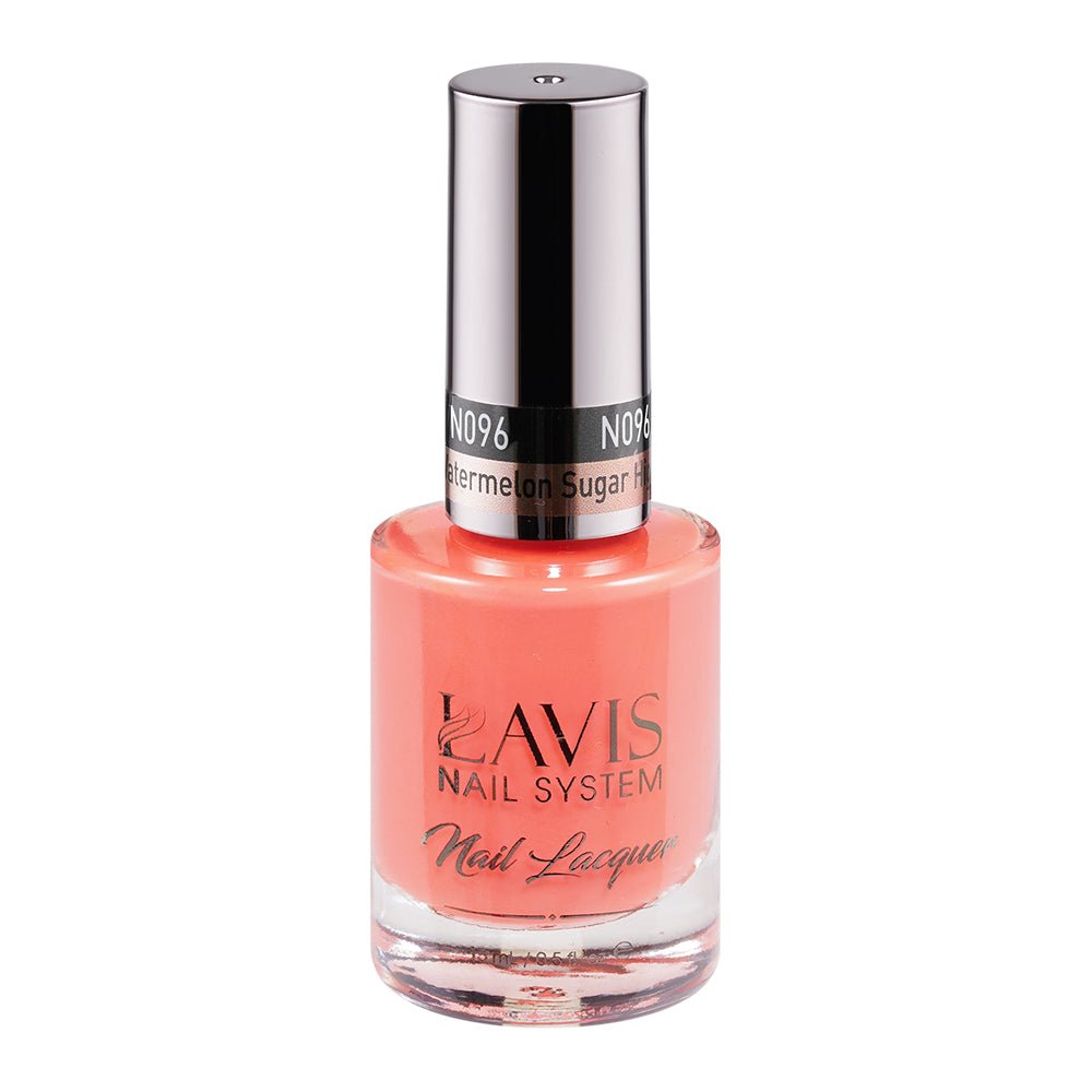 LAVIS Nail Lacquer - 096 Watermelon Sugar High - DTK Nail Supply