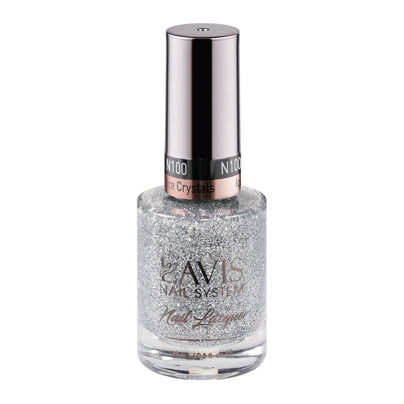 LAVIS Nail Lacquer - 100 Ice Crystals - DTK Nail Supply