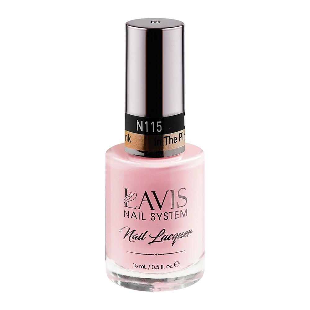 LAVIS Nail Lacquer - 115 In The Pink - DTK Nail Supply
