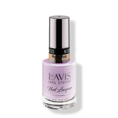 LAVIS Nail Lacquer - 120 Merry Pink - DTK Nail Supply