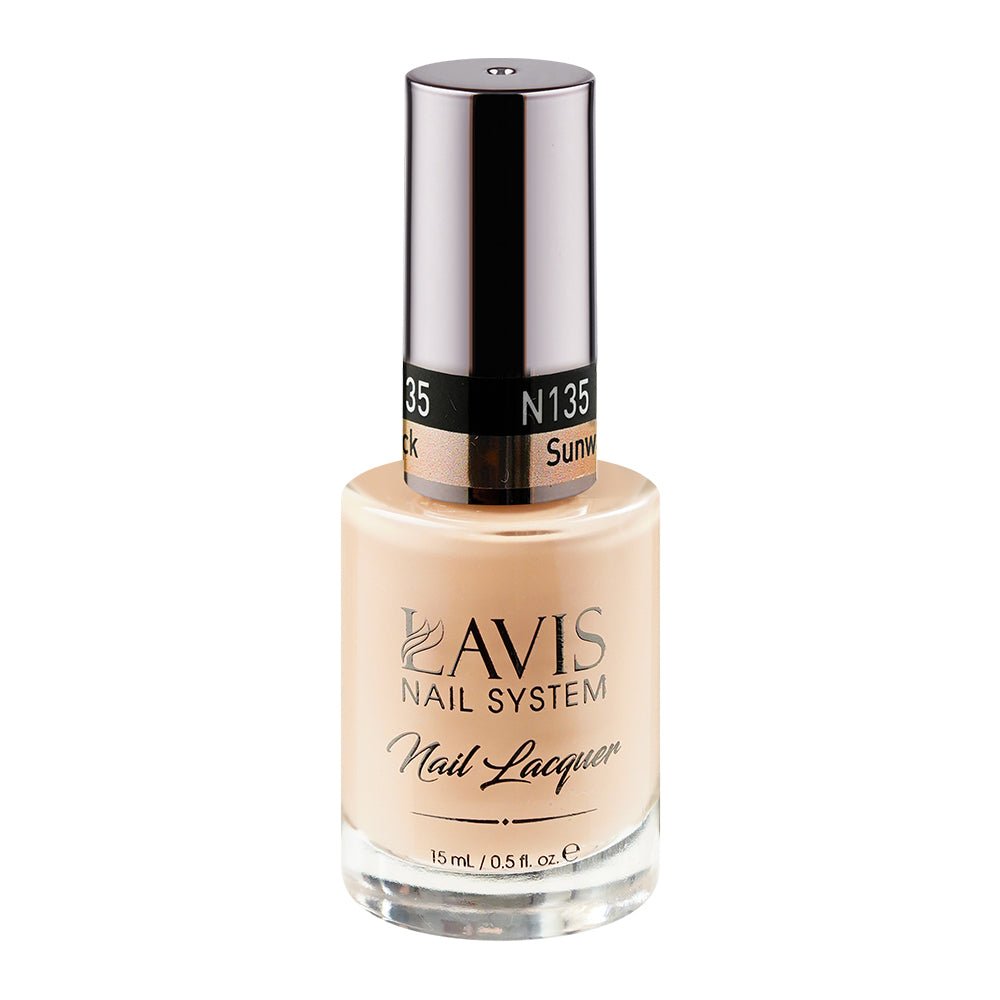 LAVIS Nail Lacquer - 135 Sunwashed Brick - DTK Nail Supply