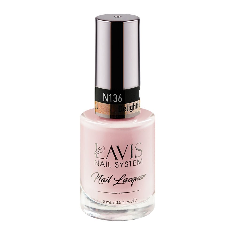 LAVIS Nail Lacquer - 136 Delightful - DTK Nail Supply