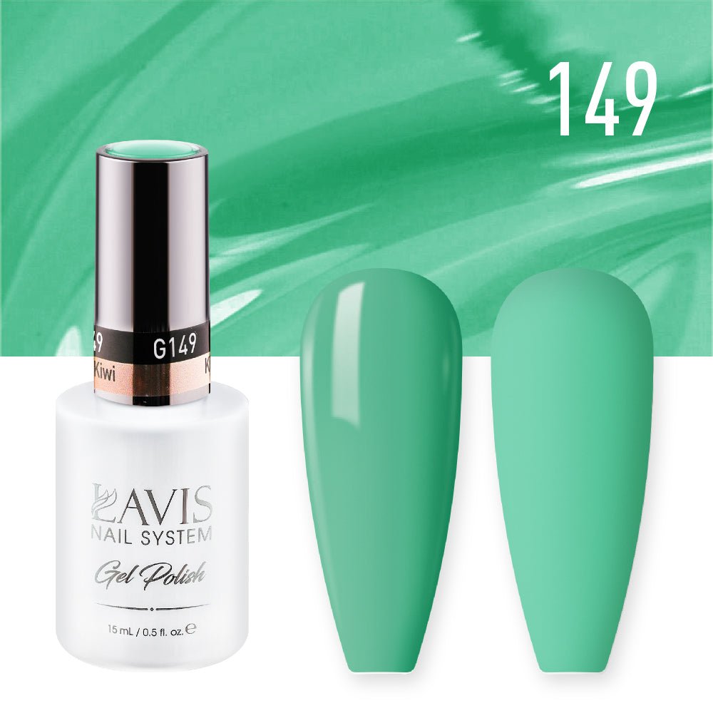 LAVIS Nail Lacquer - 149 Kiwi - DTK Nail Supply