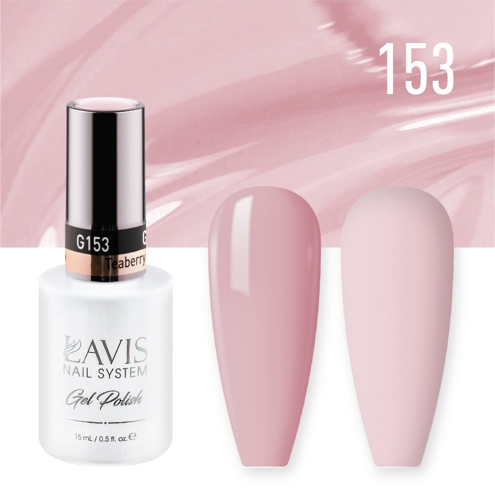 LAVIS Nail Lacquer - 153 Teaberry - DTK Nail Supply