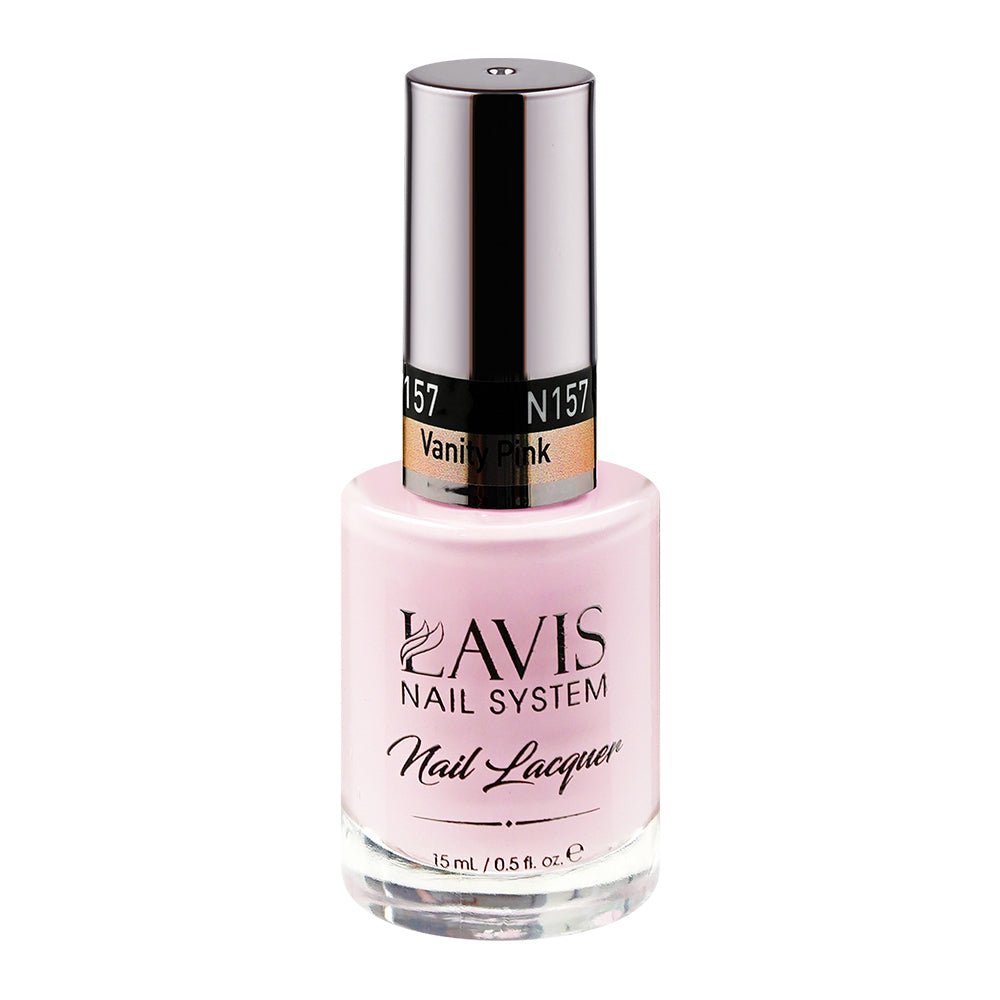 LAVIS Nail Lacquer - 157 Vanity Pink - DTK Nail Supply