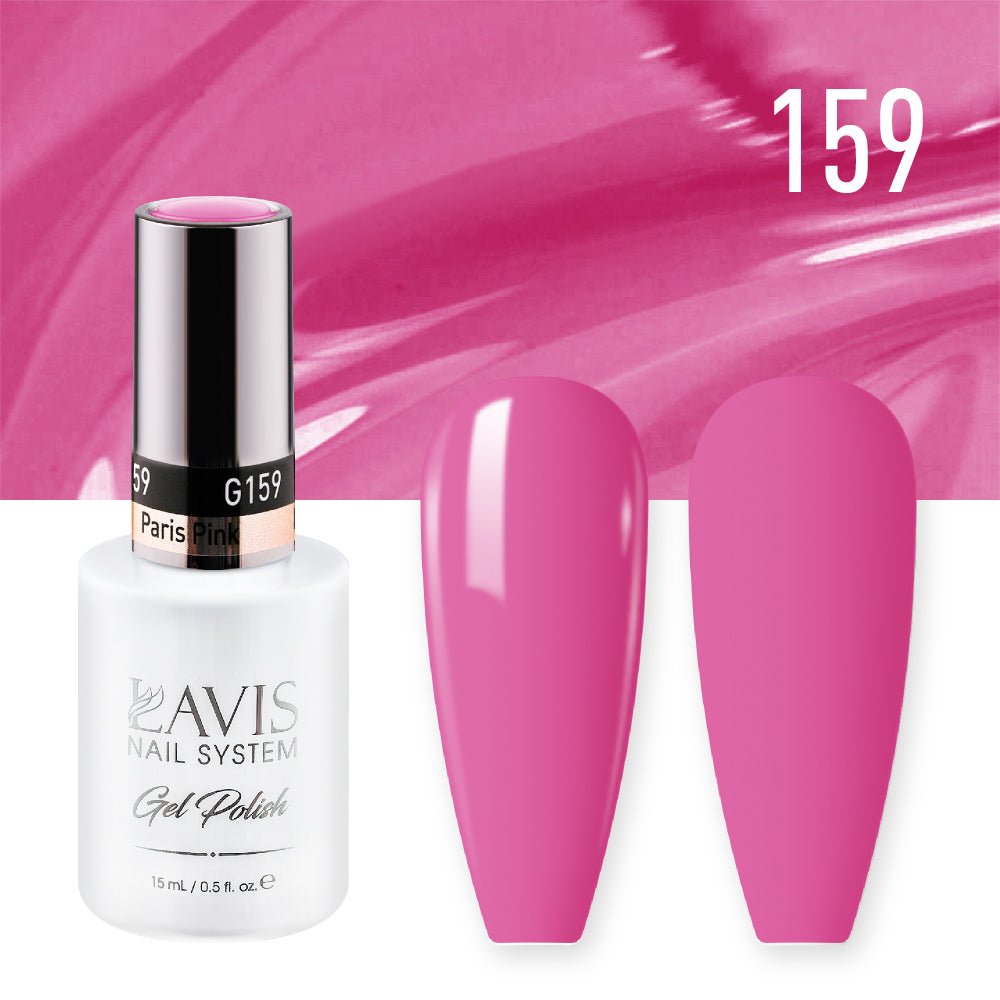 LAVIS Nail Lacquer - 159 Paris Pink - DTK Nail Supply