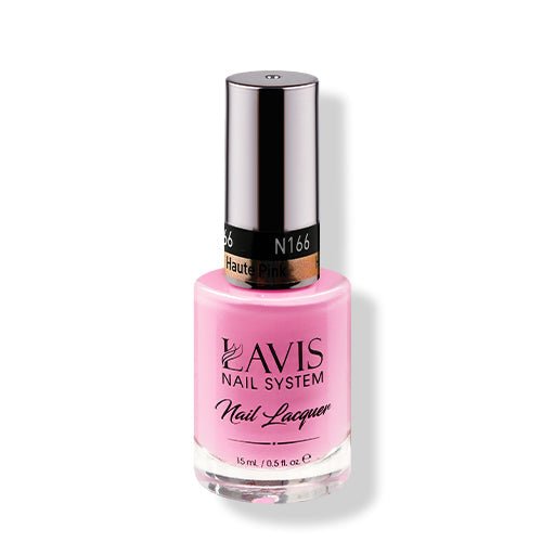 LAVIS Nail Lacquer - 166 Haute Pink - DTK Nail Supply