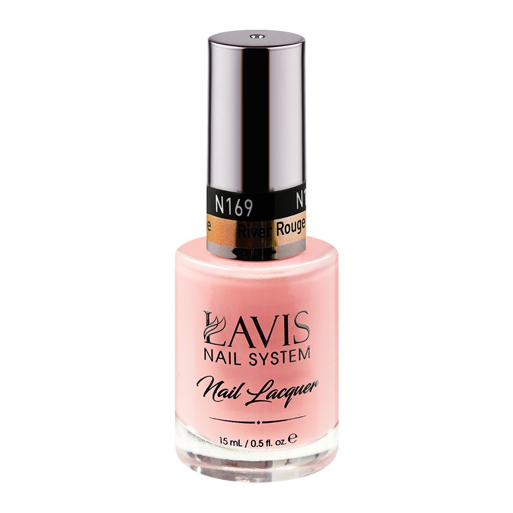 LAVIS Nail Lacquer - 169 River Rouge - DTK Nail Supply