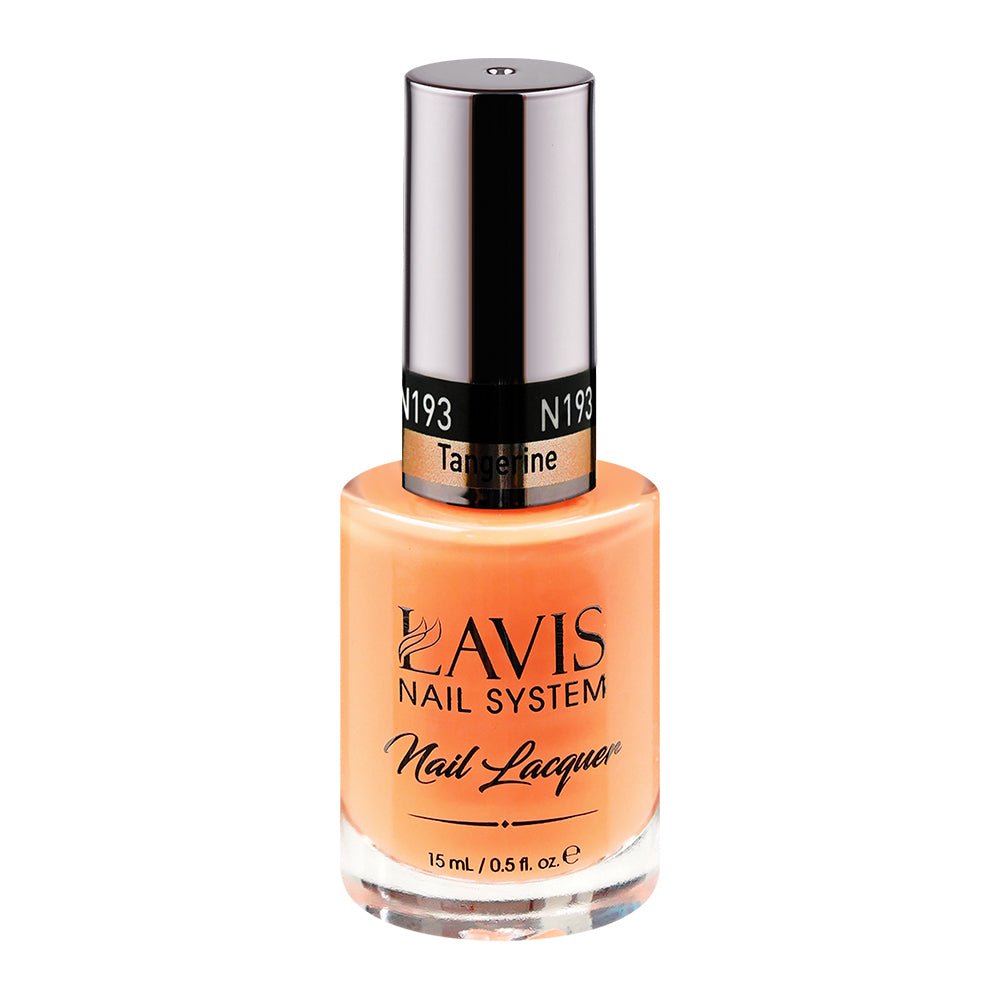 LAVIS Nail Lacquer - 193 Tangerine - DTK Nail Supply