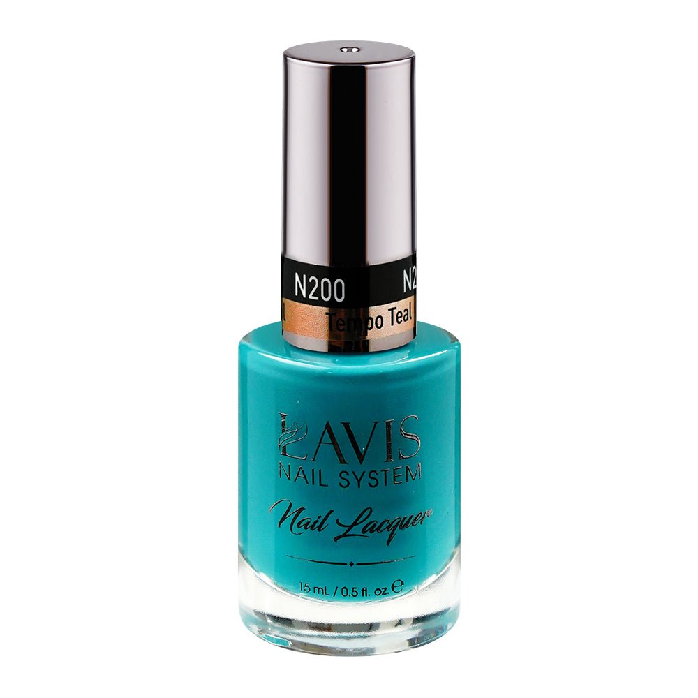 LAVIS Nail Lacquer - 200 Tempo Teal - DTK Nail Supply