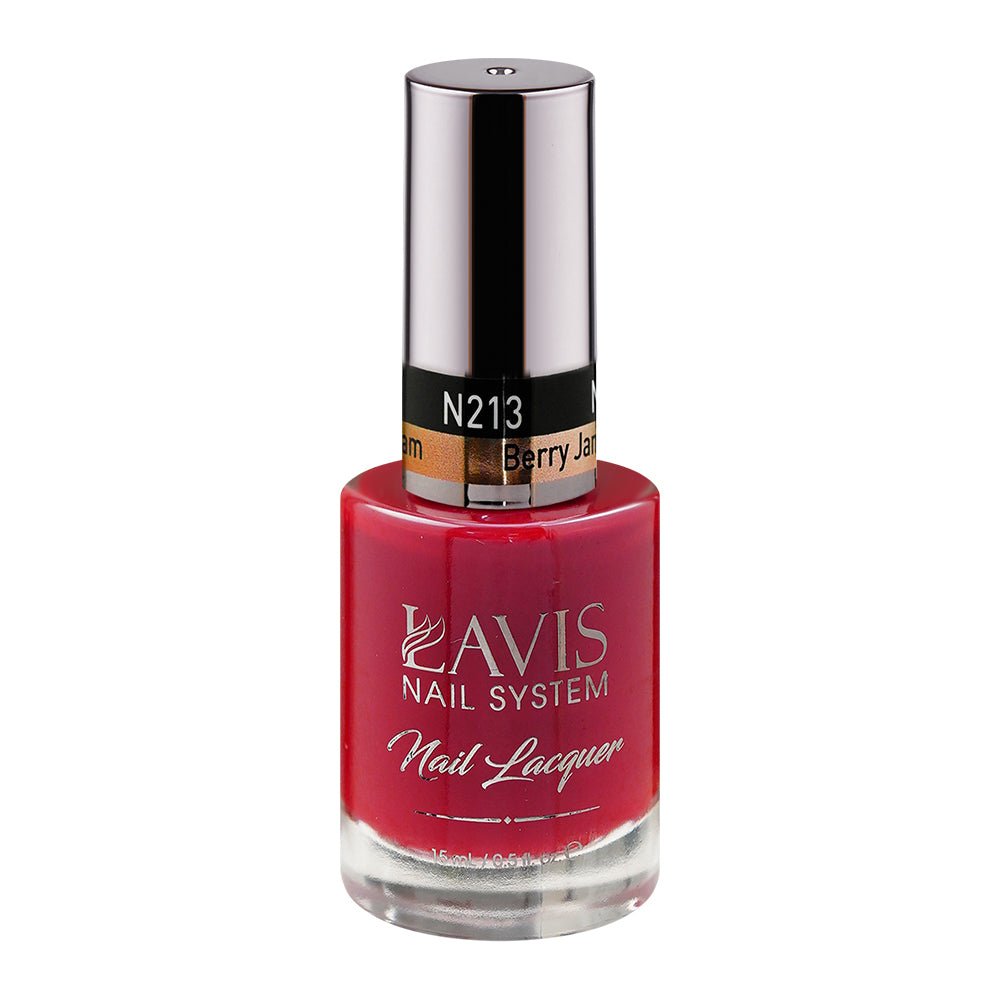 LAVIS Nail Lacquer - 213 Berry Jam - DTK Nail Supply