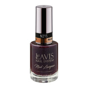 LAVIS Nail Lacquer - 215 Merlot - DTK Nail Supply