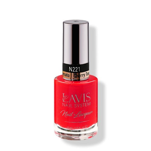 LAVIS Nail Lacquer - 221 Cherry Tomato - DTK Nail Supply