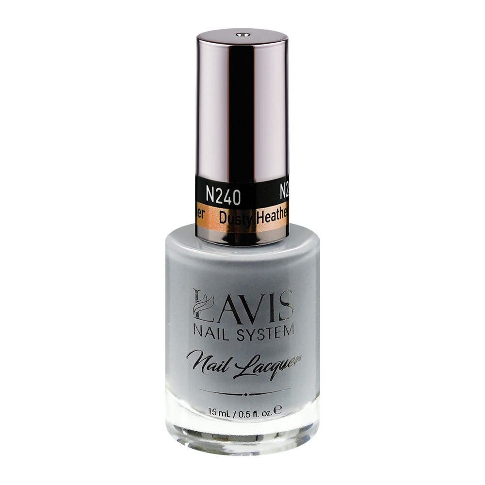 LAVIS Nail Lacquer - 240 Dusty Heather - DTK Nail Supply