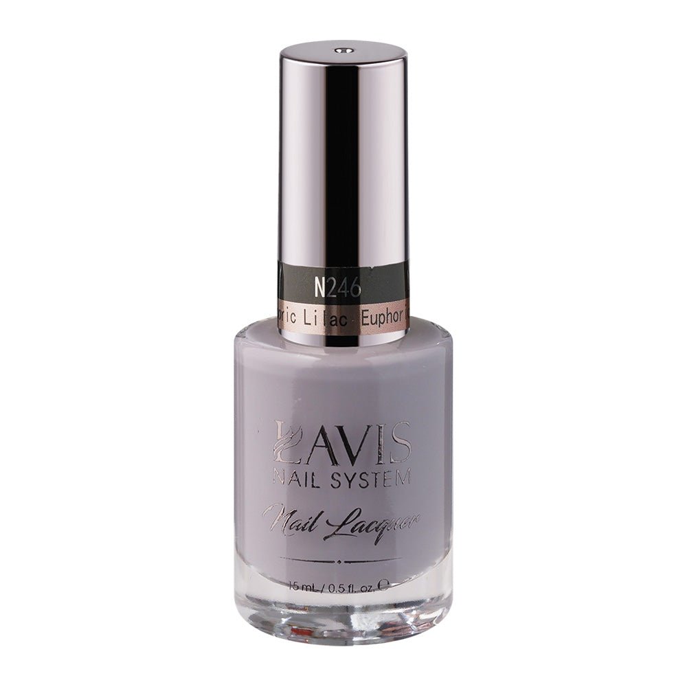 LAVIS Nail Lacquer - 246 Euphoric Lilac - DTK Nail Supply