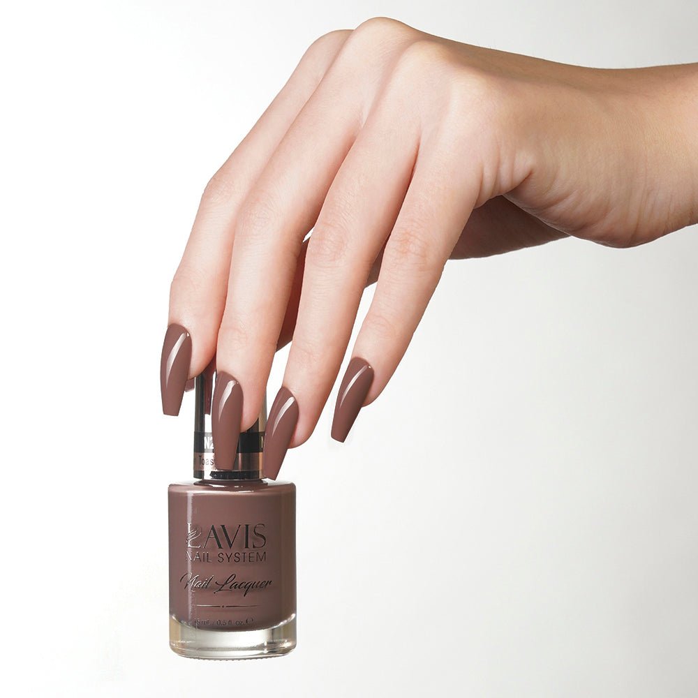 LAVIS Nail Lacquer - 254 Cinnamon Toast - DTK Nail Supply