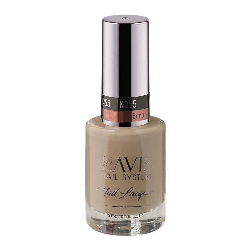 LAVIS Nail Lacquer - 255 Ecru - DTK Nail Supply