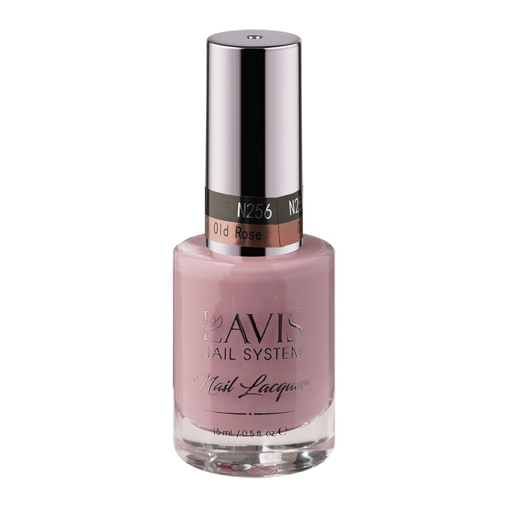 LAVIS Nail Lacquer - 256 Old Rose - DTK Nail Supply