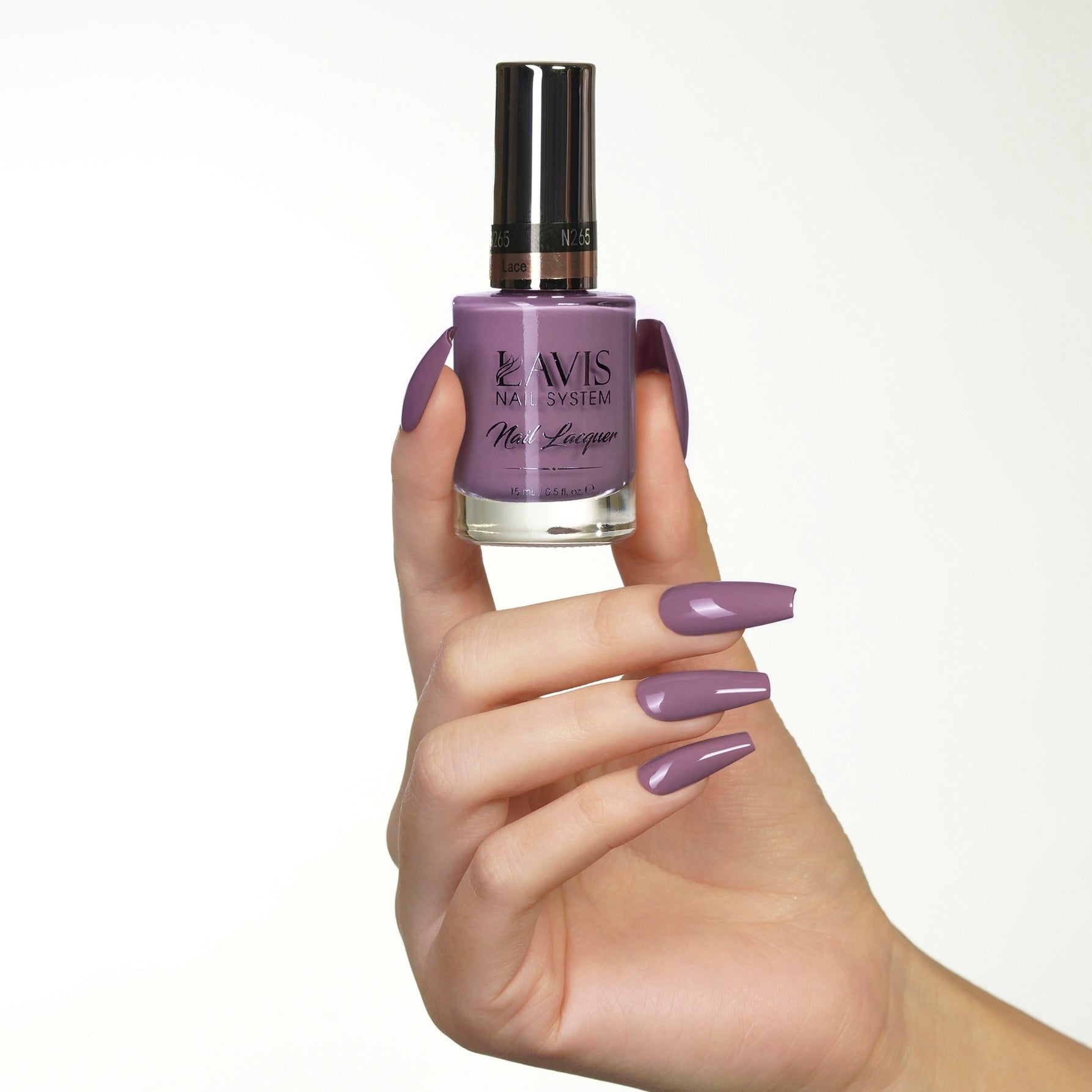LAVIS Nail Lacquer - 265 Lace - DTK Nail Supply