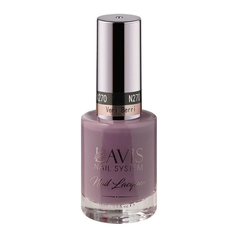 LAVIS Nail Lacquer - 270 Veri Berri - DTK Nail Supply
