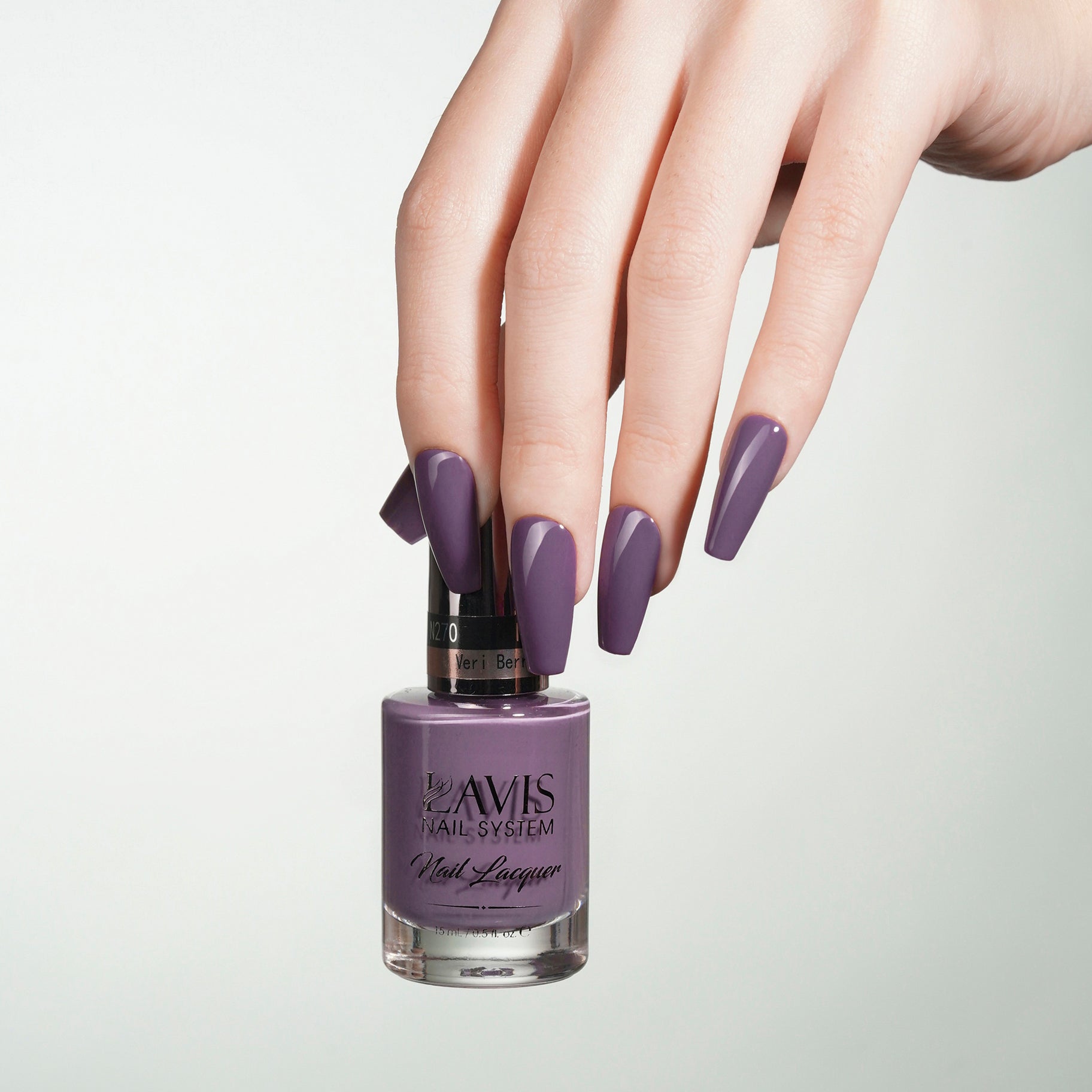 LAVIS Nail Lacquer - 270 Veri Berri - DTK Nail Supply