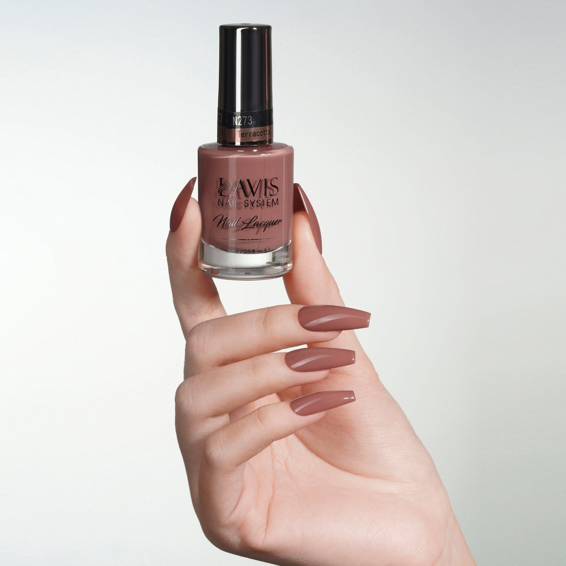 LAVIS Nail Lacquer - 273 Terracotta - DTK Nail Supply