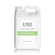 LAVIS Natural Base - Acrylic & Dipping Powder - 80oz - DTK Nail Supply