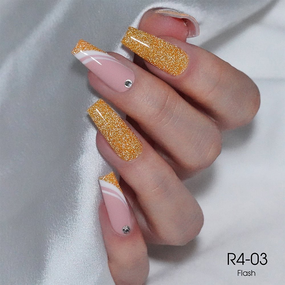 LAVIS Reflective R04 - 03 - Gel Polish 0.5 oz - Sapphire And Rubies Collection - DTK Nail Supply