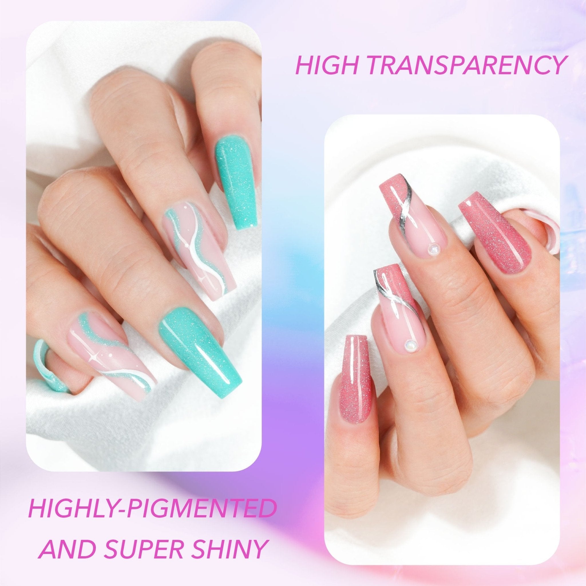 LAVIS Reflective R05 - 02 - Gel Polish 0.5 oz - Blossom Bass Reflective Collection - DTK Nail Supply