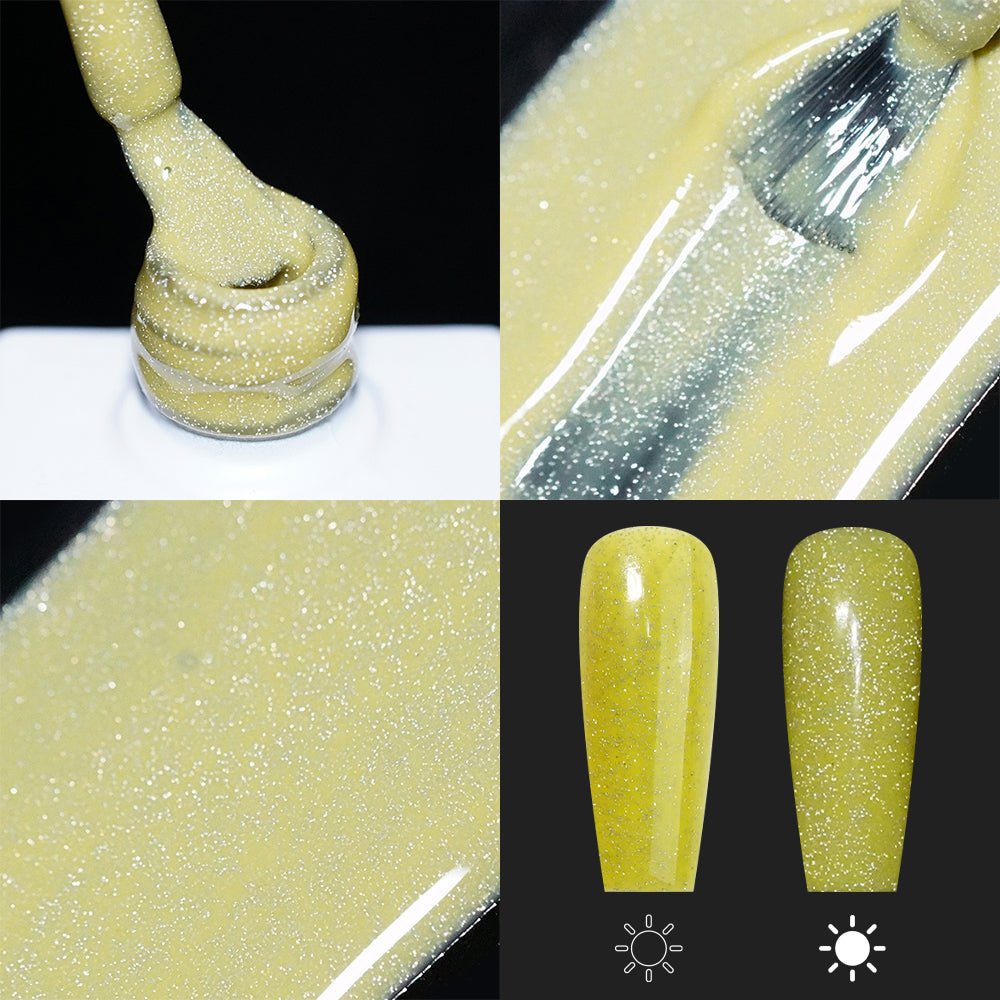 LAVIS Reflective R05 - 08 - Gel Polish 0.5 oz - Blossom Bass Reflective Collection - DTK Nail Supply