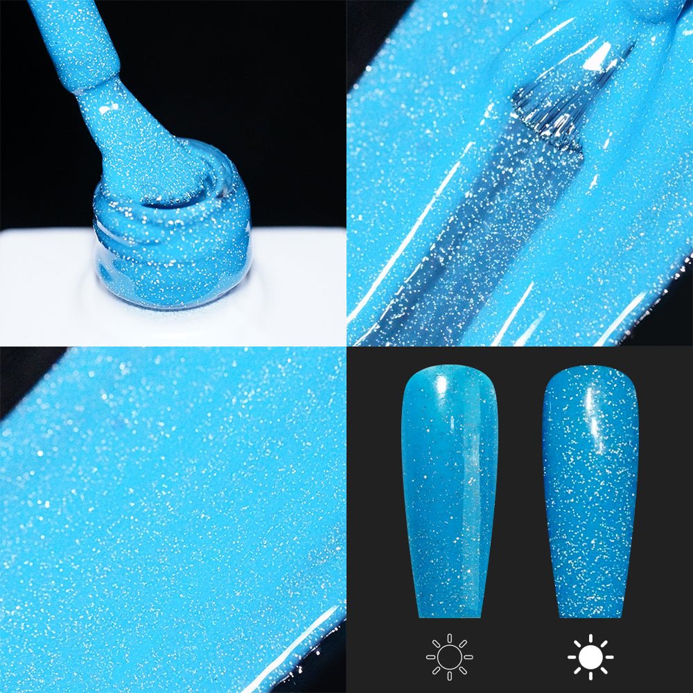 LAVIS Reflective R05 - 10 - Gel Polish 0.5 oz - Blossom Bass Reflective Collection - DTK Nail Supply