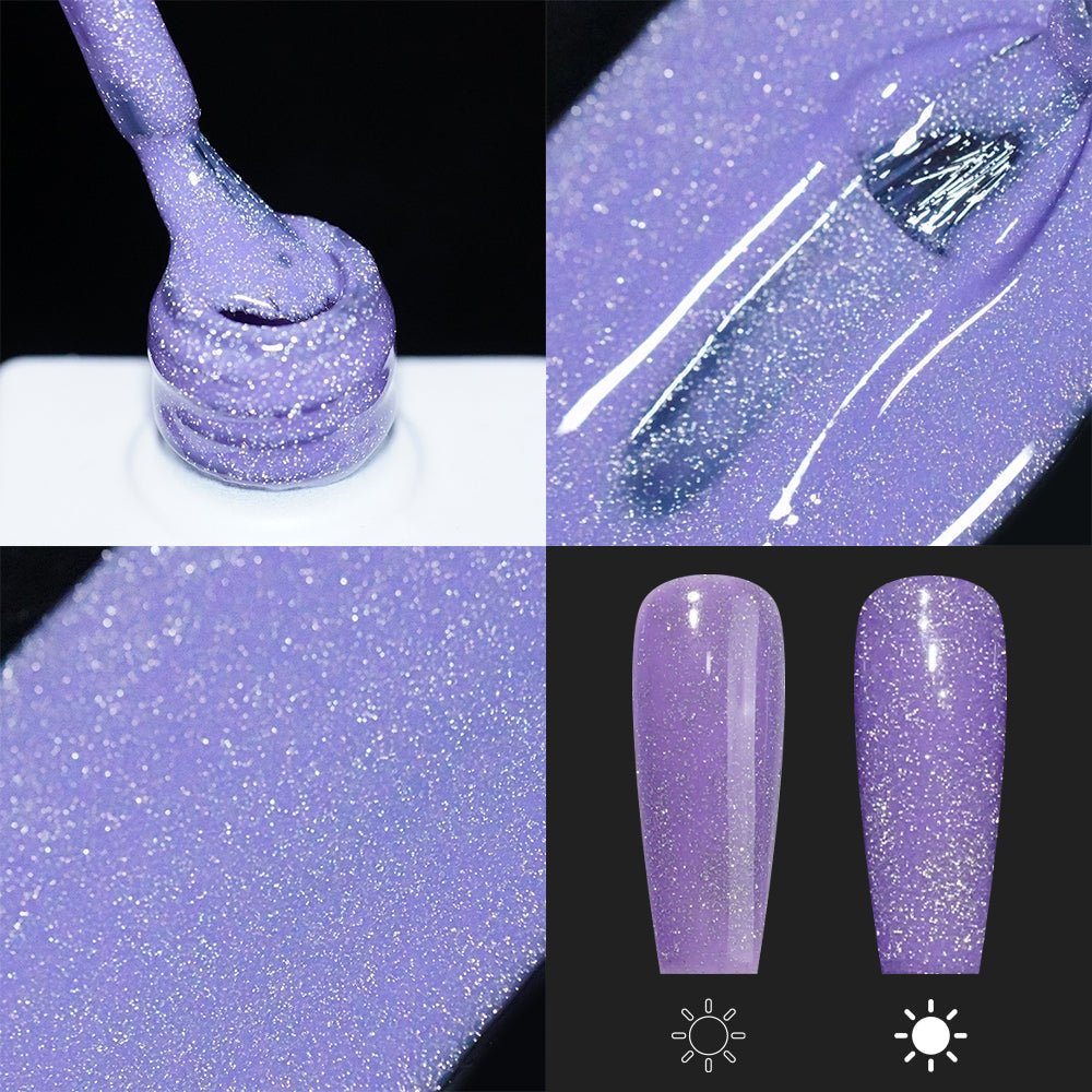 LAVIS Reflective R05 - 11 - Gel Polish 0.5 oz - Blossom Bass Reflective Collection - DTK Nail Supply