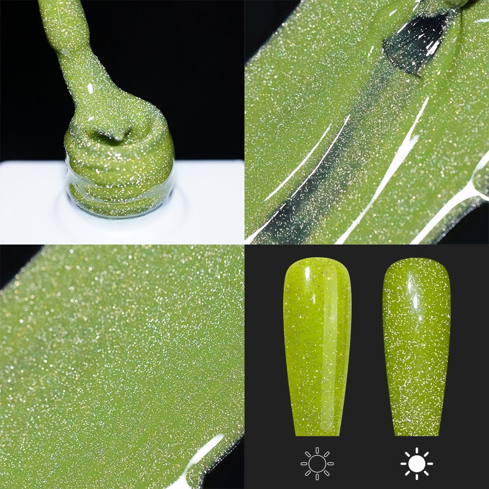 LAVIS Reflective R05 - 13 - Gel Polish 0.5 oz - Neon Lights Reflective Collection - DTK Nail Supply