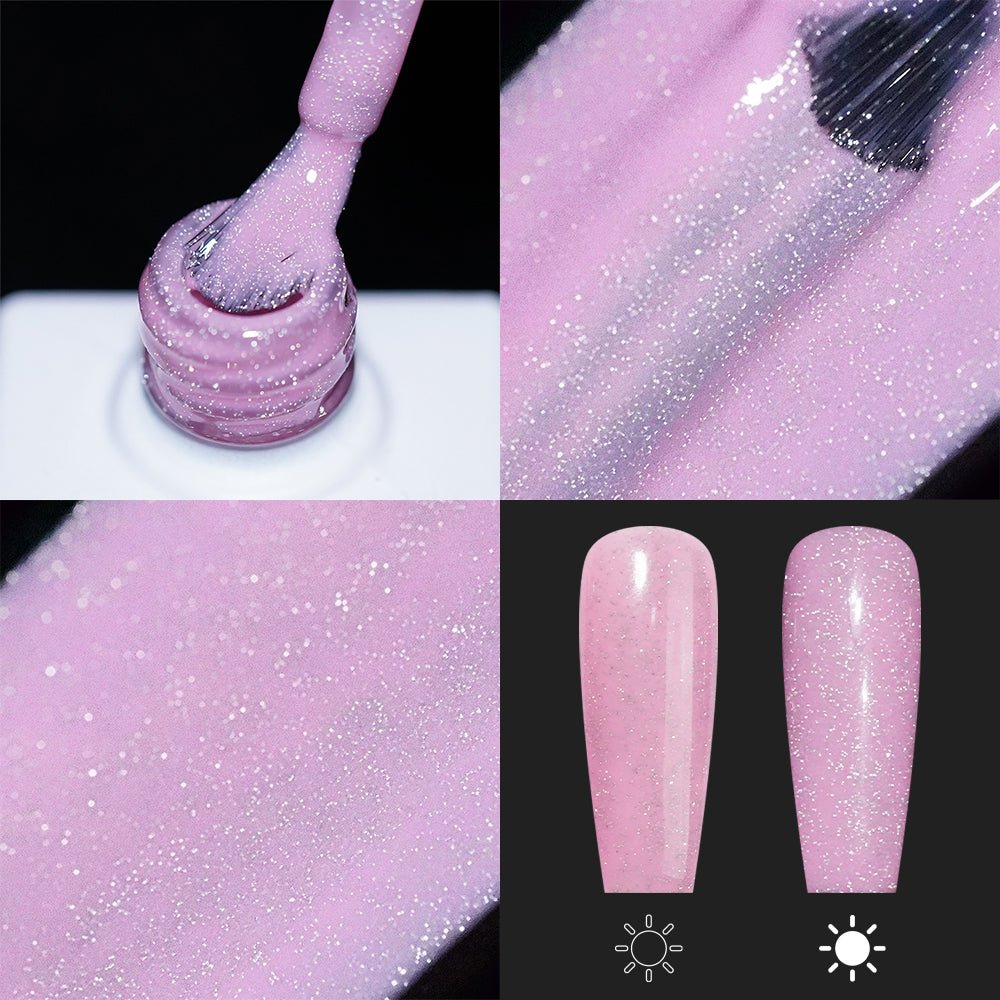 LAVIS Reflective R05 - 17 - Gel Polish 0.5 oz - Neon Lights Reflective Collection - DTK Nail Supply