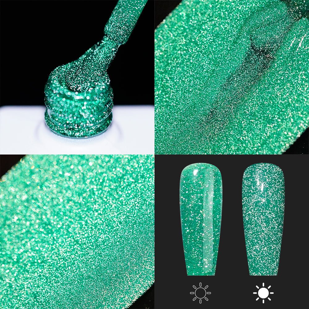 LAVIS Reflective R05 - 27 - Gel Polish 0.5 oz - Glow With The Flow Reflective Collection - DTK Nail Supply