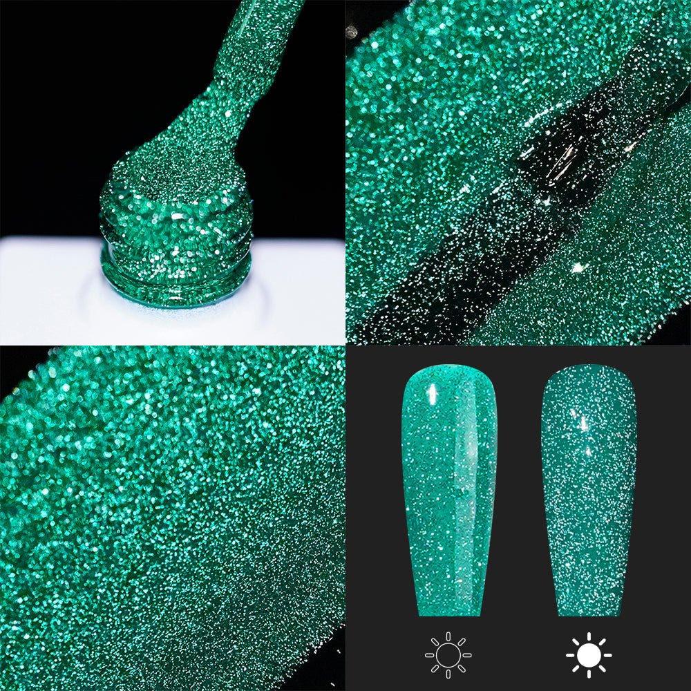 LAVIS Reflective R05 - 29 - Gel Polish 0.5 oz - Glow With The Flow Reflective Collection - DTK Nail Supply