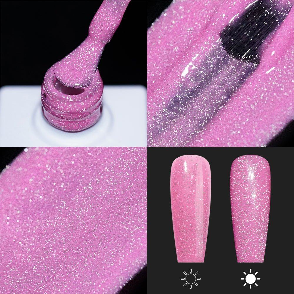 LAVIS Reflective R05 - 31 - Gel Polish 0.5 oz - Glow With The Flow Reflective Collection - DTK Nail Supply