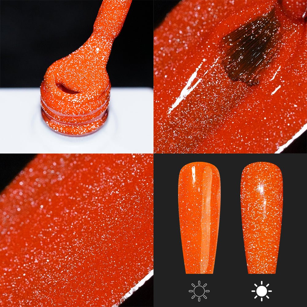 LAVIS Reflective R05 - 33 - Gel Polish 0.5 oz - Glow With The Flow Reflective Collection - DTK Nail Supply