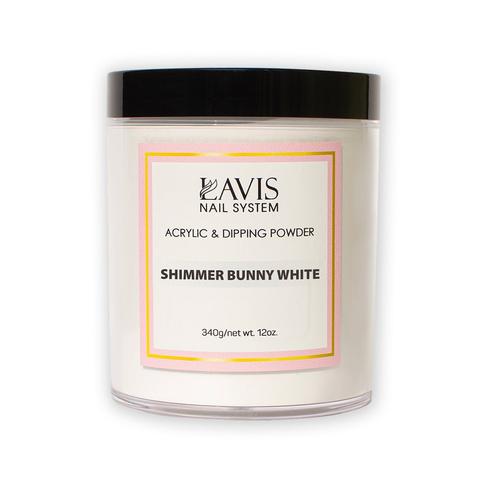 LAVIS - Shimmer Bunny White - DTK Nail Supply