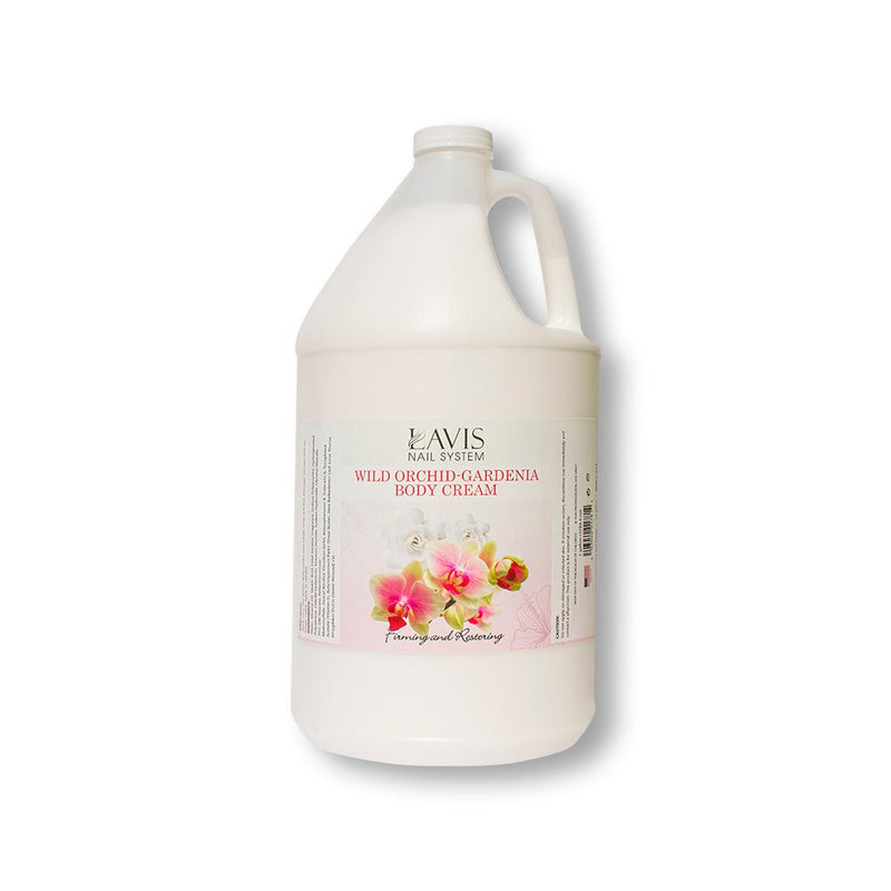 LAVIS - Wild Orchid Gardenia - Body Cream - 1 gallon - DTK Nail Supply