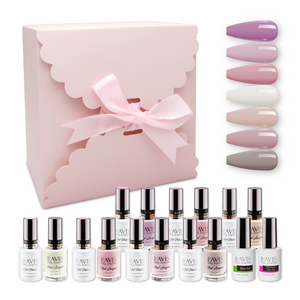  LAVIS Holiday Gift Bundle Set 1: 7 Gel & Lacquer, 1 Base Gel, 1 Top Gel - 109; 111; 112; 121; 118; 114; 110 by LAVIS NAILS sold by DTK Nail Supply