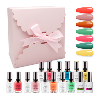  LAVIS Holiday Gift Bundle Set 10: 7 Gel & Lacquer, 1 Base Gel, 1 Top Gel - 132; 089; 182; 146; 164; 178; 168 by LAVIS NAILS sold by DTK Nail Supply