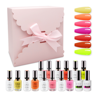  LAVIS Holiday Gift Bundle Set 14: 7 Gel & Lacquer, 1 Base Gel, 1 Top Gel - 085; 087; 088; 179; 183; 184; 197 by LAVIS NAILS sold by DTK Nail Supply