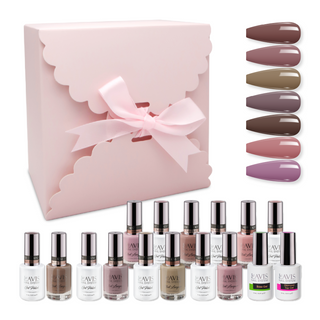  LAVIS Holiday Gift Bundle Set 17: 7 Gel & Lacquer, 1 Base Gel, 1 Top Gel - 253; 254; 255; 256; 257; 258; 259 by LAVIS NAILS sold by DTK Nail Supply