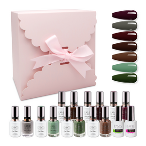  LAVIS Holiday Gift Bundle Set 19: 7 Gel & Lacquer, 1 Base Gel, 1 Top Gel - 239; 251; 252; 263; 264; 275; 276 by LAVIS NAILS sold by DTK Nail Supply