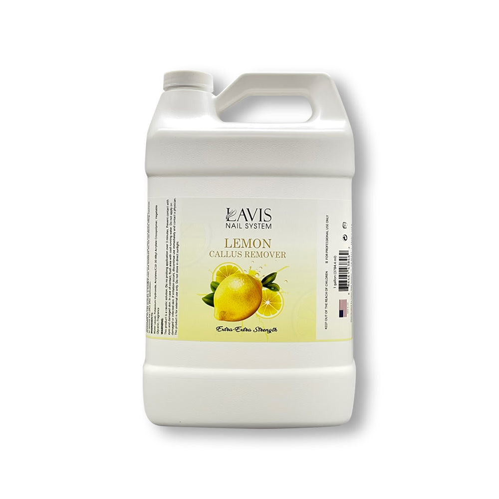  LAVIS - Lemon - Callus Remover - 1 gallon by LAVIS NAILS sold by DTK Nail Supply