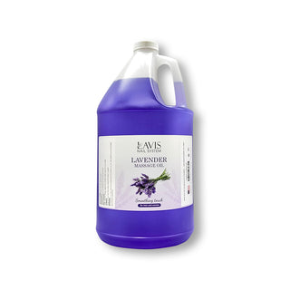  LAVIS - Lavender - Massage Oil - 1 gallon by LAVIS NAILS TOOL sold by DTK Nail Supply