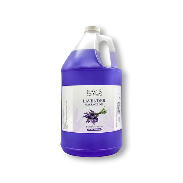  LAVIS - Lavender - Massage Oil - 1 gallon by LAVIS NAILS sold by DTK Nail Supply