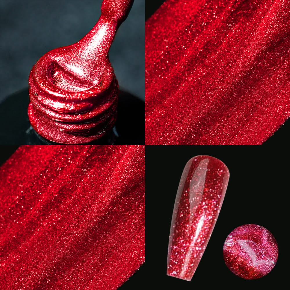 LDS 01 Flame - Gel Polish 0.5 oz - Platinum Collection - DTK Nail Supply