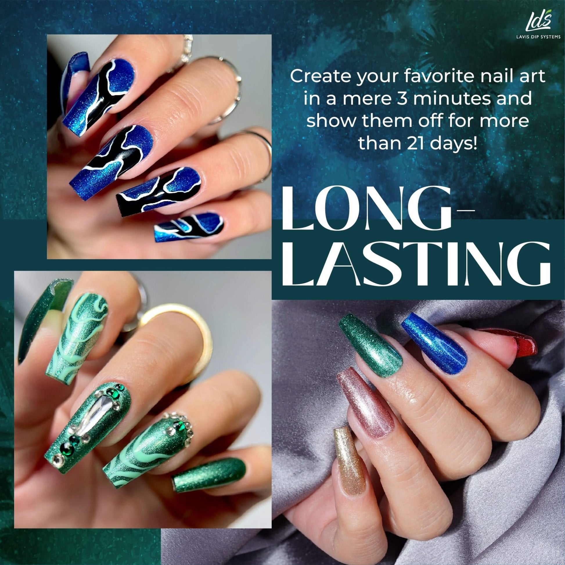 LDS 04 Dream Chaser - Gel Polish 0.5 oz - Platinum Collection - DTK Nail Supply